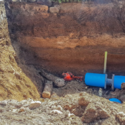 Installation et désinstallation de fosse toutes eaux Croix